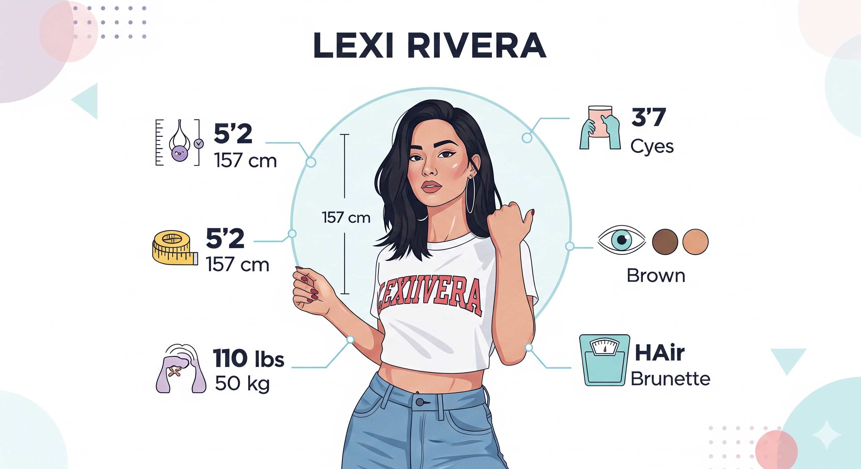 Lexi Rivera Physical Stats